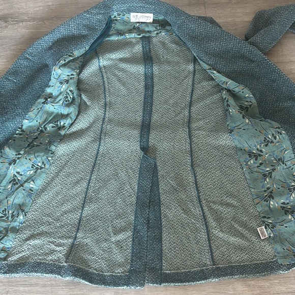 Early 2000s Vintage St. John’s Long Blazer Coat – Estimated Size Small - Picture 9 of 13